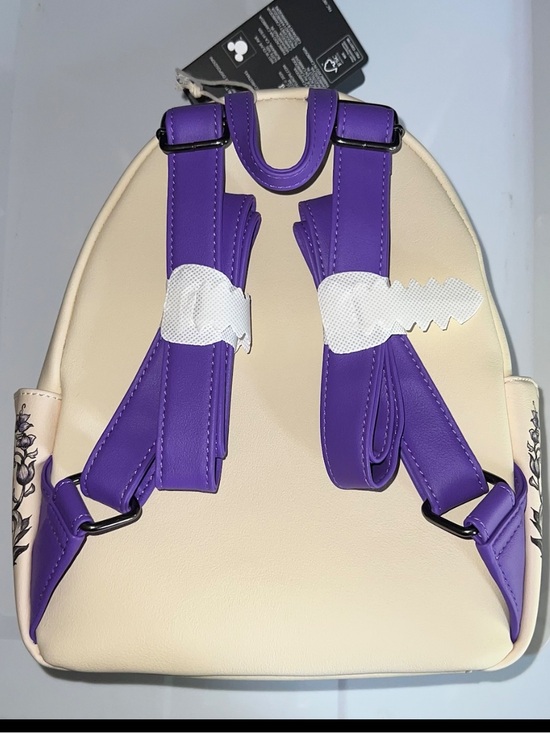Loungefly Cream Jack & Sally Coffin Mini Backpack main image 4